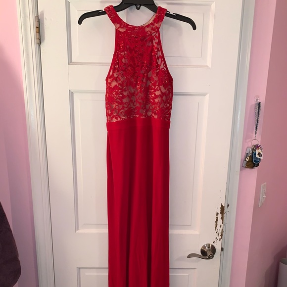 Red Prom Dress - Picture 2 of 7